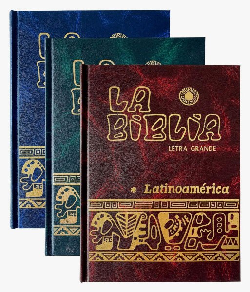 La Biblia Latinoamericana Tapa Dura/letra Grande Con Uñero