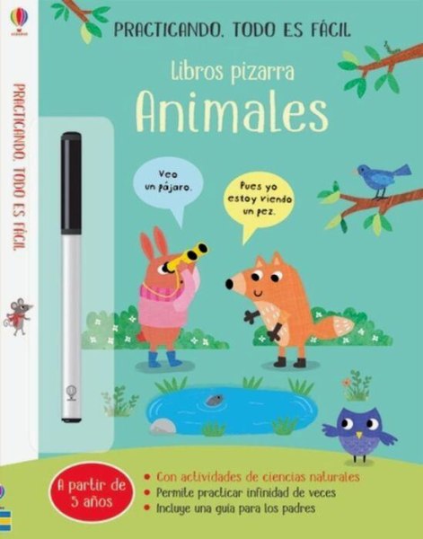 Libros Pizarra Animales