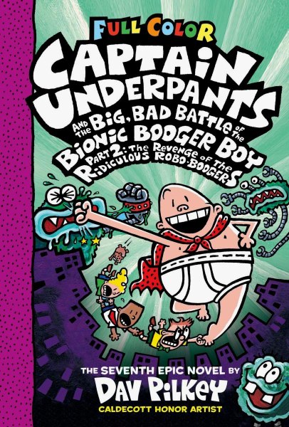 Captain Underpants - Bionic Booger Boy Parte 2