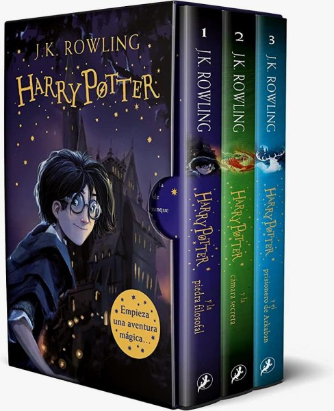 Caja Harry Potter 1 - 2 - 3