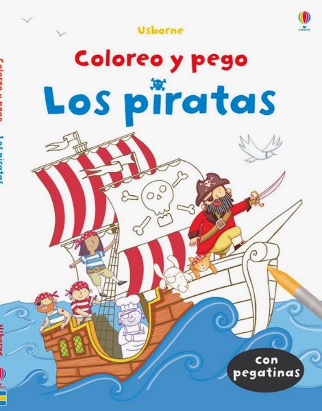 Coloreo y Pego - Los Piratas