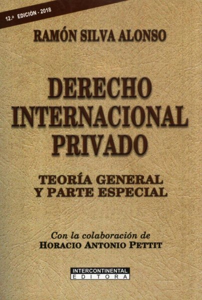 Derecho Internacional Privado - Silva Alonso