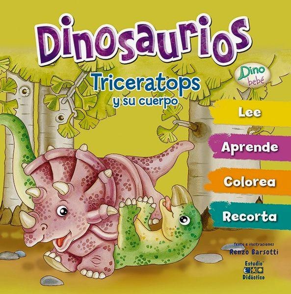 Dinosaurios Triceratops y Su Cuerpo