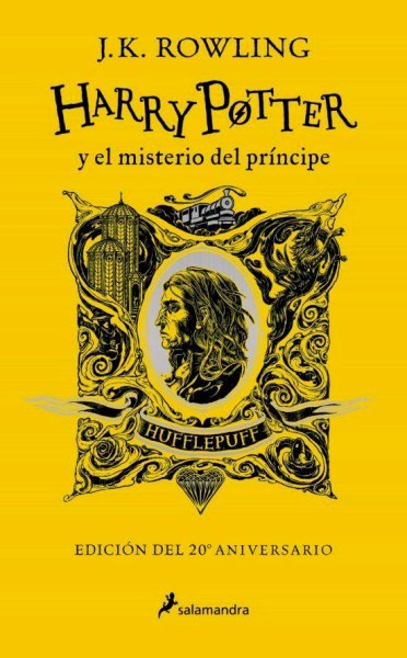 Harry Potter 6 El Misterio Del Principe Hufflepuff Amarillo