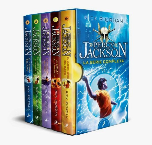 Caja Percy Jackson la Serie Completa 5 Libros