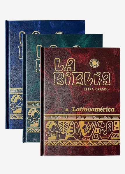 La Biblia Latinoamericana Varios Colores Letra Grande Td