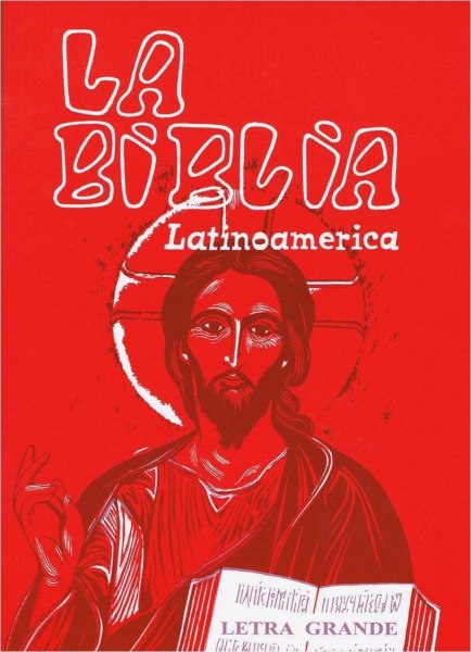 La Biblia Latinoamericana Grande Roja Tapa Flex