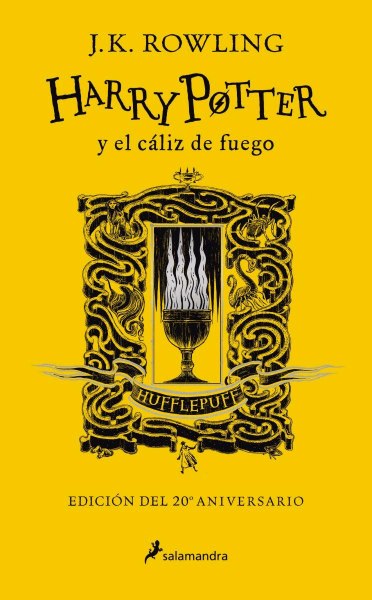 Harry Potter 4 El Caliz de Fuego - Td Amarillo Hufflepuff