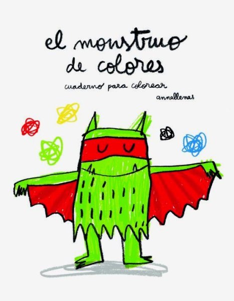 El Monstruo de Colores Cuaderno para Colorear