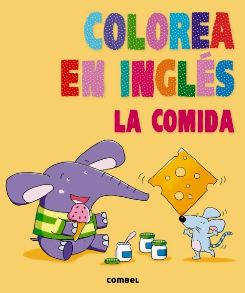 Colorea en Ingles la Comida