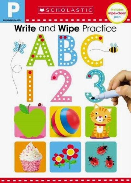 Abc 123 Write And Wipe Practice