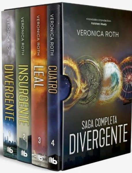 Saga Completa Divergente 4 Libros