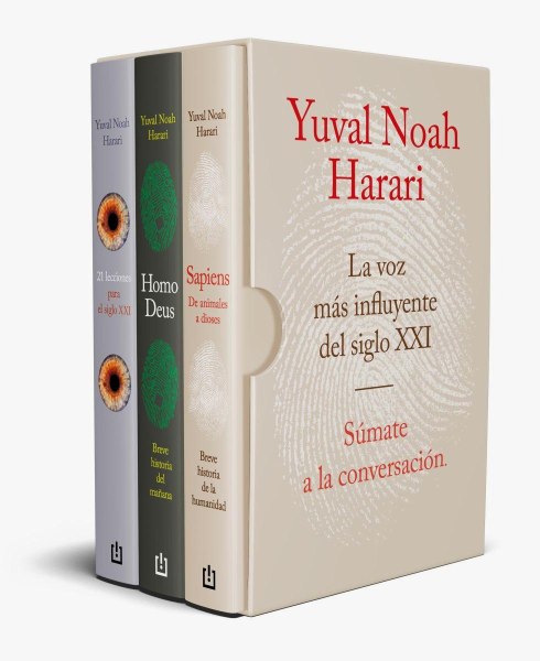 Caja Yuval Noah Harari 3 Libros