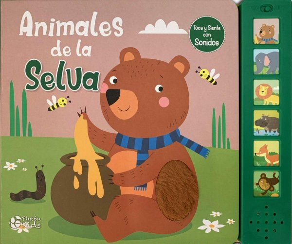 Animales De La Selva - Toca y Siente Con Sonidos