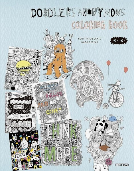 Doodlers Anonymous Coloring Book