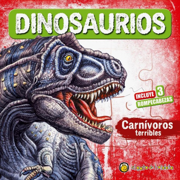 Dinosaurios Carnivoros Terribles Con Rompecabezas