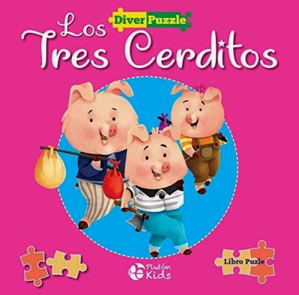 Los Tres Cerditos Diver Puzzle