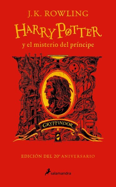 Harry Potter 6 El Misterio del Principe Gryffindor Rojo