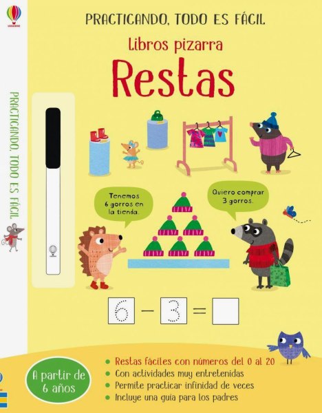 Libros Pizarra - Restas