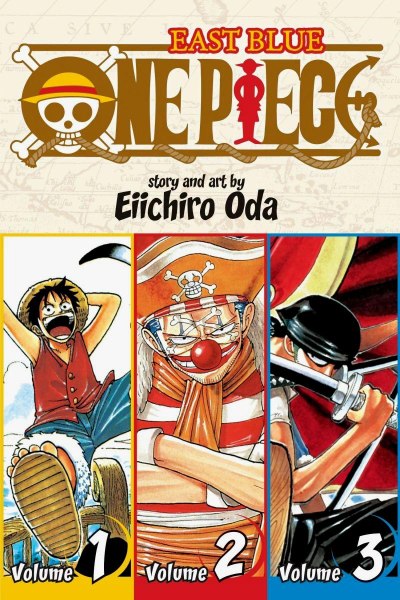 One Piece Vol 1, 2 y 3 Ingles