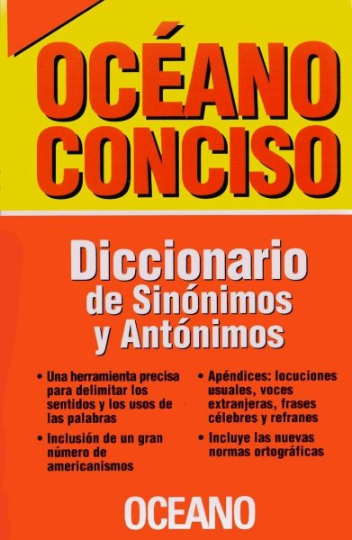 Oceano Conciso - Diccionario Sinonimos y Antonimos