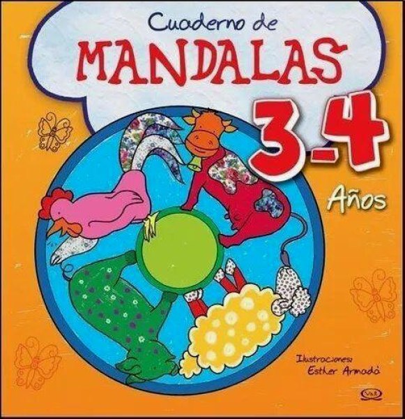 Cuadernos de Mandalas 3 - 4 Años