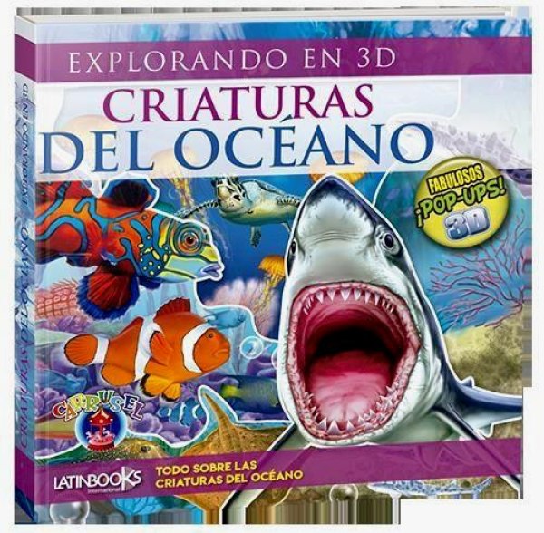 Criaturas del Oceano - Pop-ups 3d