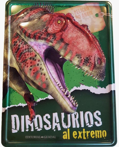 Lata Caja Dinosaurios Al Extremo