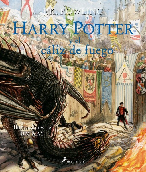 Harry Potter 4 El Caliz de Fuego - Ilustrado