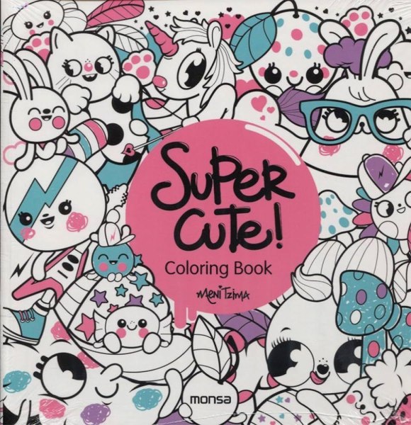 Super Cute Coloring Book