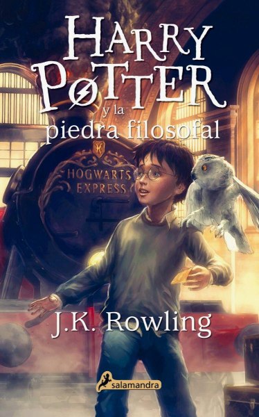 Harry Potter 1 la Piedra Filosofal - Solapa Negra
