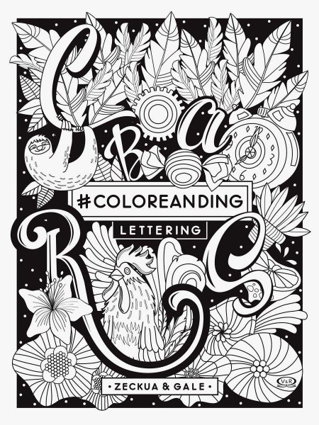 Coloreanding Lettering