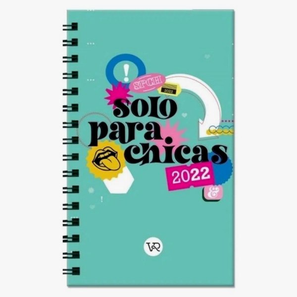 Agenda 2022 Solo para Chicas Verde