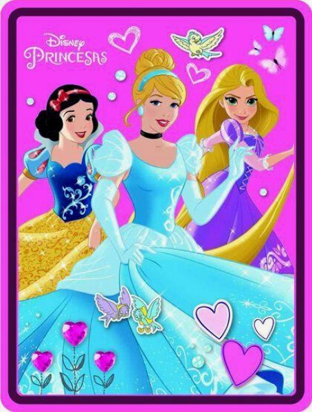 Disney Princesas Caja Metalica