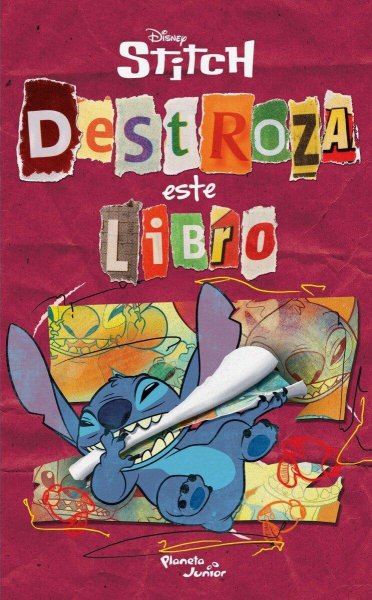 Disney Stich Destroza Este Libro