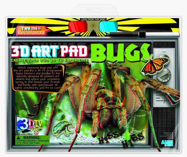 3d Art Pad Bugs