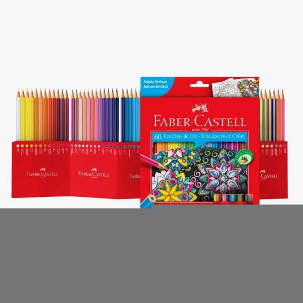 60 Ecolapices de Color Faber Castell