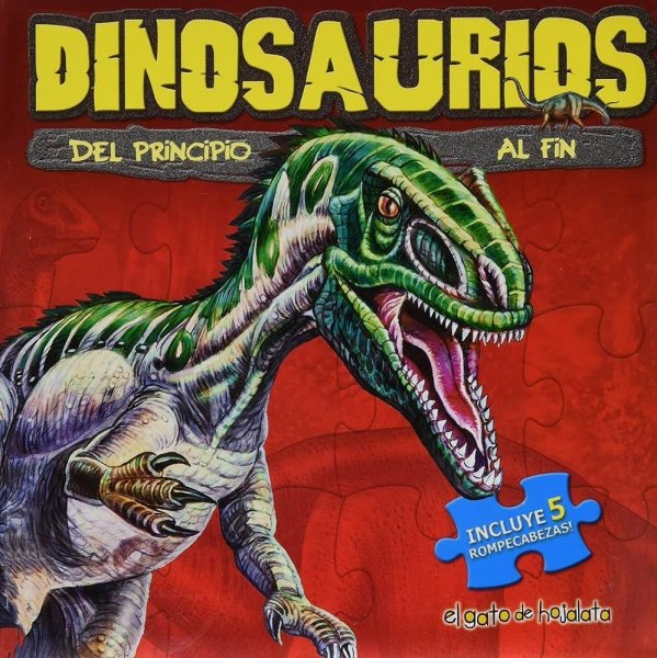 Dinosaurios Del Principio Al Fin Con Rompecabezas