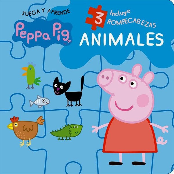 Peppa Pig Animales Con Rompecabezas