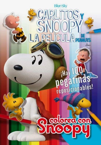 Carlitos y Snoopy la Pelicula Colorea