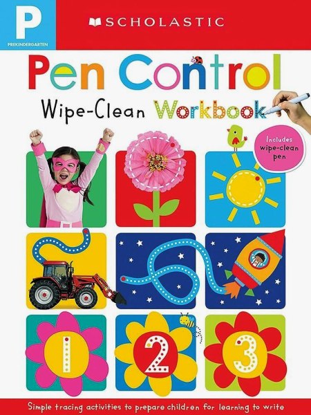 Pen Control Wipe - Clean Workbook