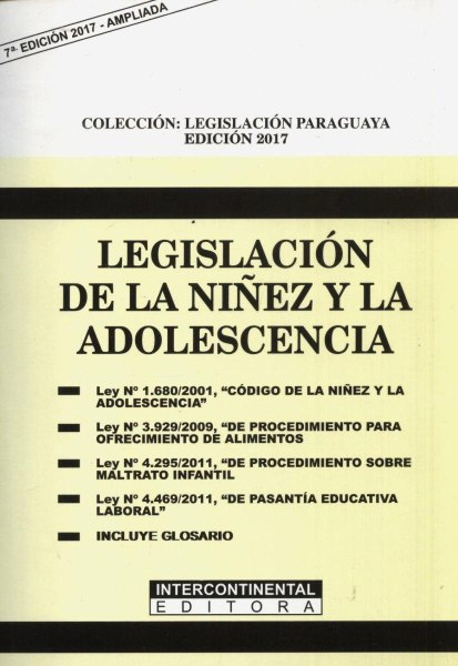 Legislacion de la Niñez y la Adolescencia