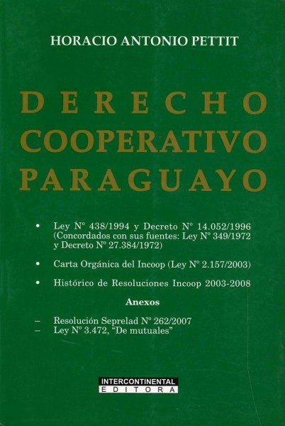 Derecho Cooperativo Paraguayo