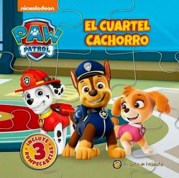 Paw Patrol - El Cuartel Cachorro - Rompecabezas