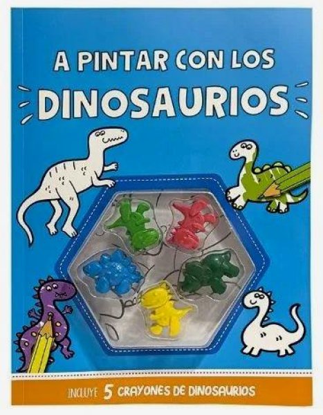 A Pintar Con Los Dinosaurios