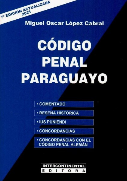 Codigo Penal Pyo Miguel Oscar Lopez Cabral