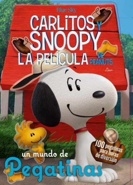 Carlitos y Snoopy la Pelicula de Peanuts Con Pegatinas