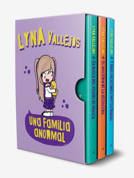 Caja Una Familia Anormal 3 Libros Incluye Poster