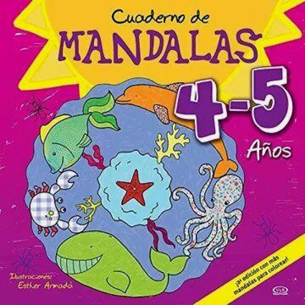 Cuadernos de Mandalas 4 - 5 Años