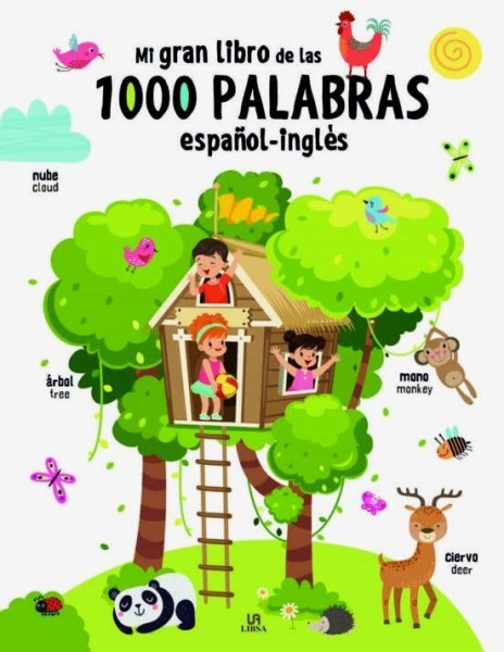 Mi Gran Libro de Las 1000 Palbras Español - Ingles